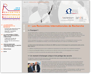 Site Internet 4èmes Rencontres Internationales de Recherche Site Internet 4èmes Rencontres Internationales de Recherche